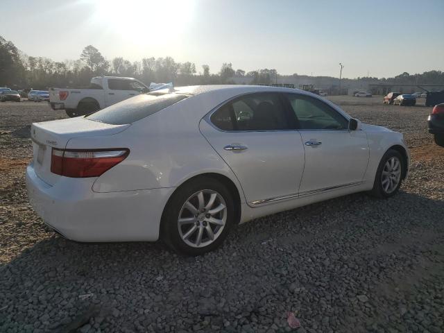 JTHBL46F575012157 - 2007 LEXUS LS 460 WHITE photo 3