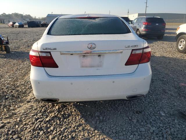 JTHBL46F575012157 - 2007 LEXUS LS 460 WHITE photo 6