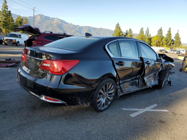 JH4KC1F92GC000567 - 2016 ACURA RLX ADVANCE BLACK photo 3