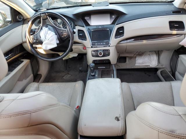 JH4KC1F92GC000567 - 2016 ACURA RLX ADVANCE BLACK photo 8