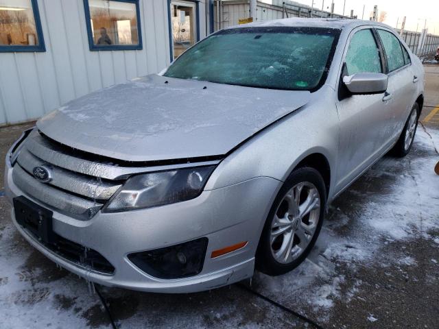 3FAHP0HA5CR414980 - 2012 FORD FUSION SE SILVER photo 1