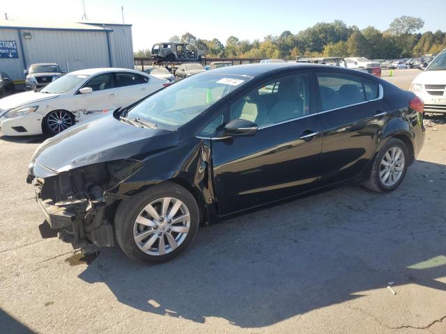 KNAFX4A82E5074013 - 2014 KIA FORTE EX BLACK photo 1