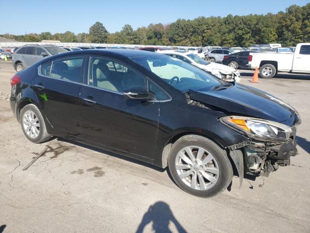 KNAFX4A82E5074013 - 2014 KIA FORTE EX BLACK photo 4