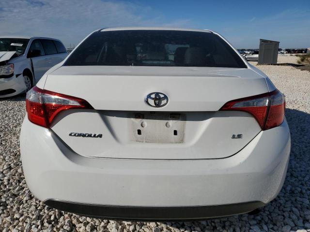 5YFBURHE9GP509036 - 2016 TOYOTA COROLLA L WHITE photo 6