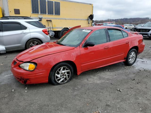 1G2NF52E43C162215 - 2003 PONTIAC GRAND AM SE1 RED photo 1