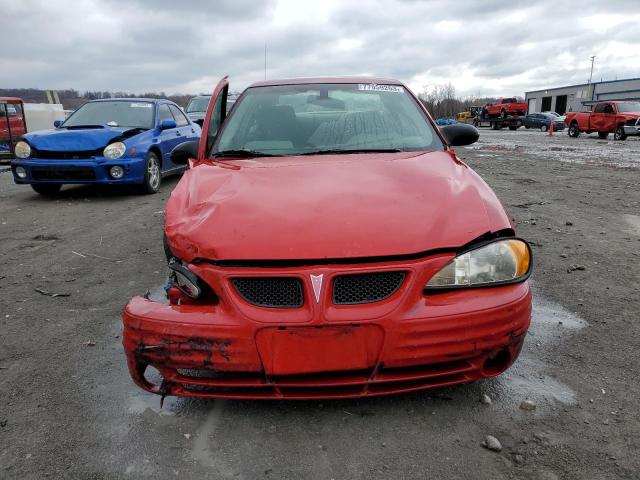 1G2NF52E43C162215 - 2003 PONTIAC GRAND AM SE1 RED photo 5