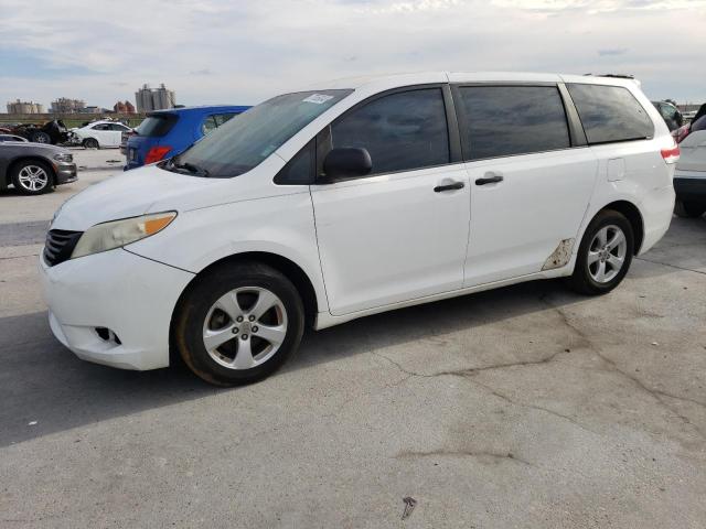 5TDKA3DC1CS012302 - 2012 TOYOTA SIENNA BASE WHITE photo 1