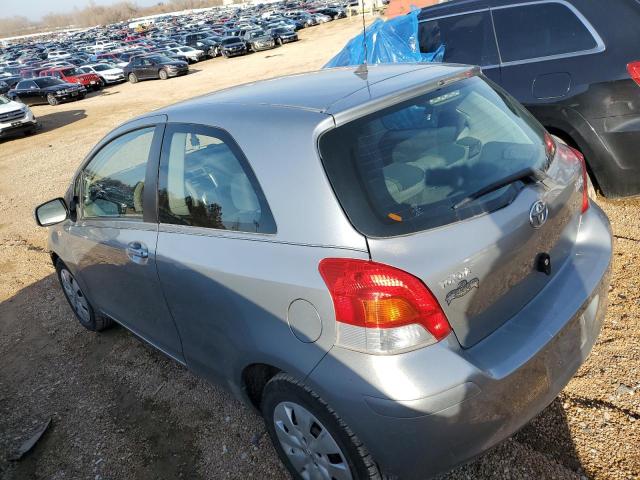 JTDJT4K31B5336286 - 2011 TOYOTA YARIS GRAY photo 2