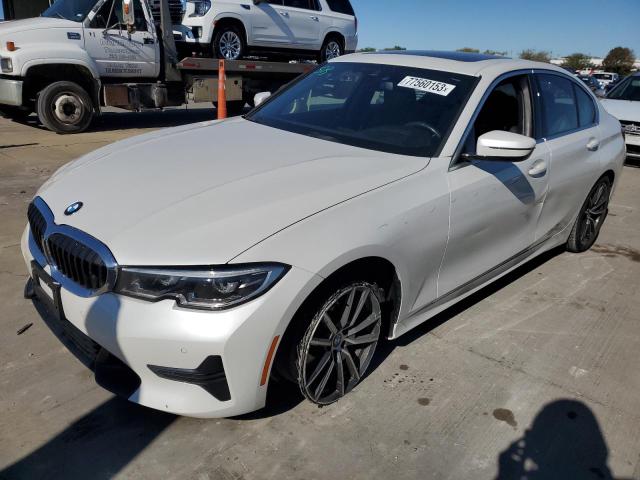 WBA5R1C51KAK11548 - 2019 BMW 330I WHITE photo 1