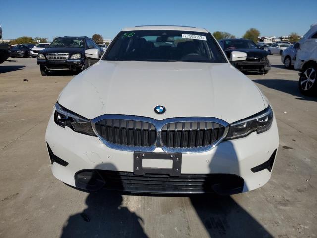 WBA5R1C51KAK11548 - 2019 BMW 330I WHITE photo 5