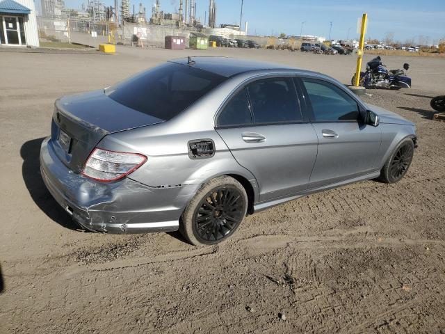 WDDGF8FB1BA494747 - 2011 MERCEDES-BENZ C 250 4MATIC GRAY photo 3