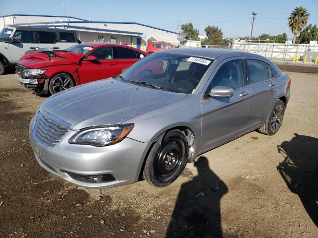 1C3CCBBB0DN541884 - 2013 CHRYSLER 200 TOURING GRAY photo 1