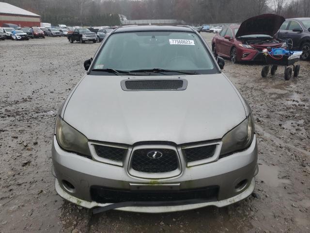 JF1GD79626G522959 - 2006 SUBARU IMPREZA WRX GRAY photo 5