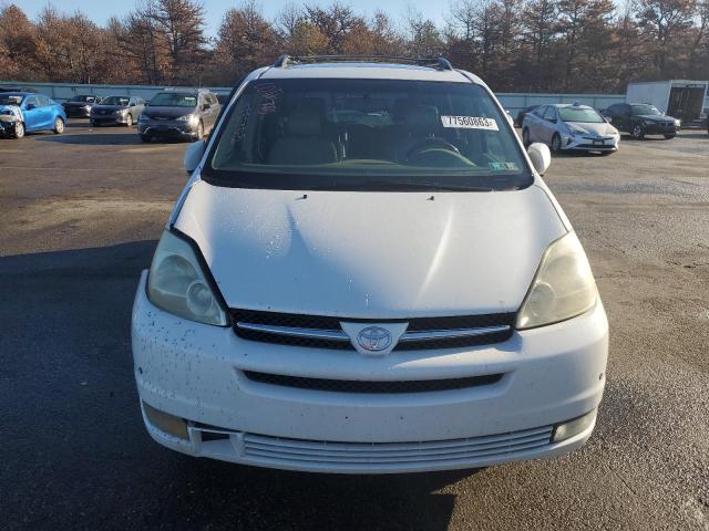 5TDBA22C05S048160 - 2005 TOYOTA SIENNA XLE WHITE photo 5