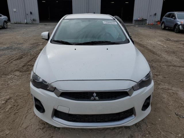 JA32U2FU0HU000764 - 2017 MITSUBISHI LANCER ES WHITE photo 5