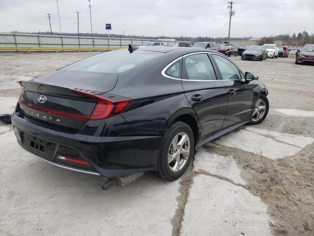 5NPEG4JA6LH007977 - 2020 HYUNDAI SONATA SE BLACK photo 3