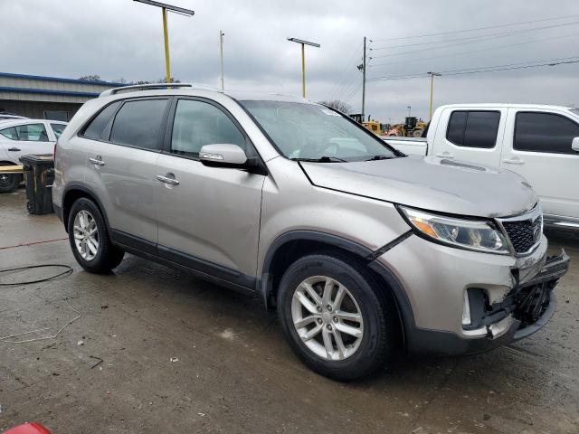 5XYKT4A6XEG436947 - 2014 KIA SORENTO LX SILVER photo 4