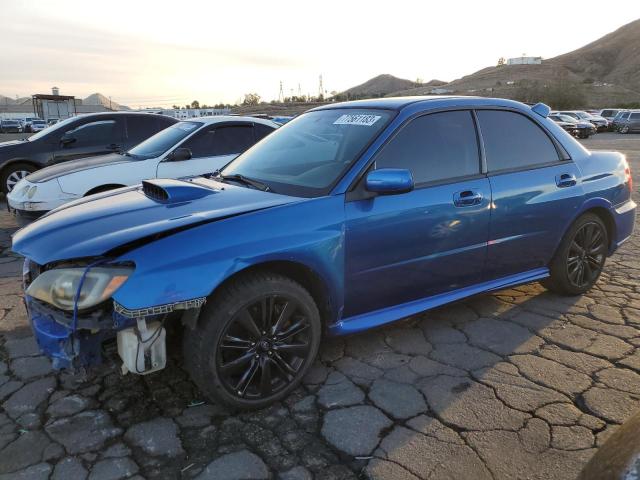 JF1GD70656L505335 - 2006 SUBARU IMPREZA WRX STI BLUE photo 1