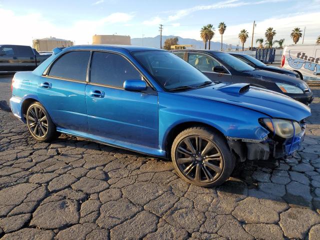 JF1GD70656L505335 - 2006 SUBARU IMPREZA WRX STI BLUE photo 4