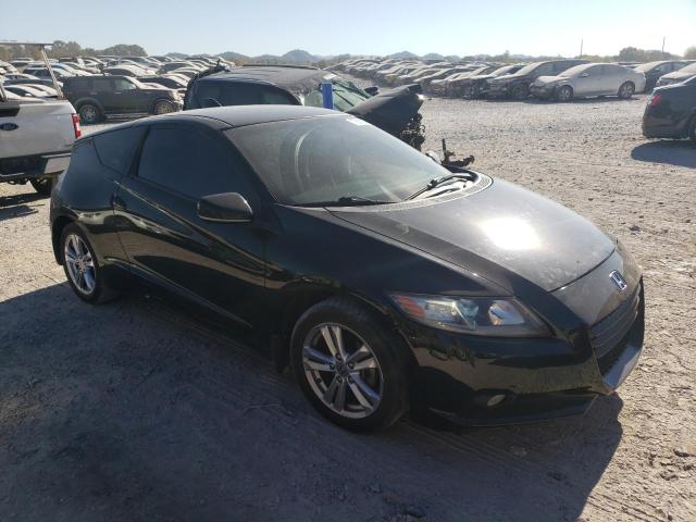 JHMZF1C60BS002199 - 2011 HONDA CR-Z EX BLACK photo 4