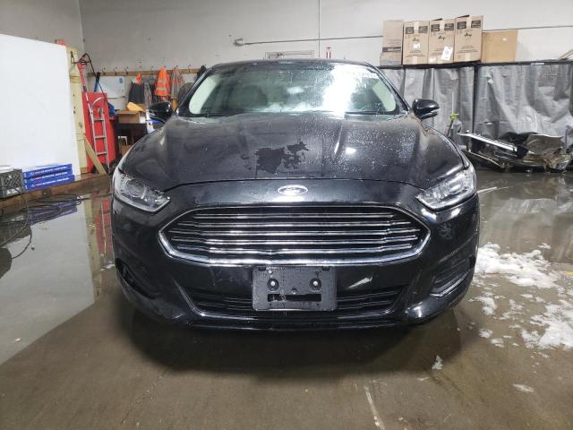 3FA6P0HR3DR238123 - 2013 FORD FUSION SE BLACK photo 5