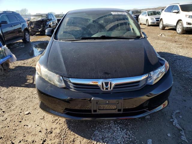 19XFB2F57CE095977 - 2012 HONDA CIVIC LX BLACK photo 5