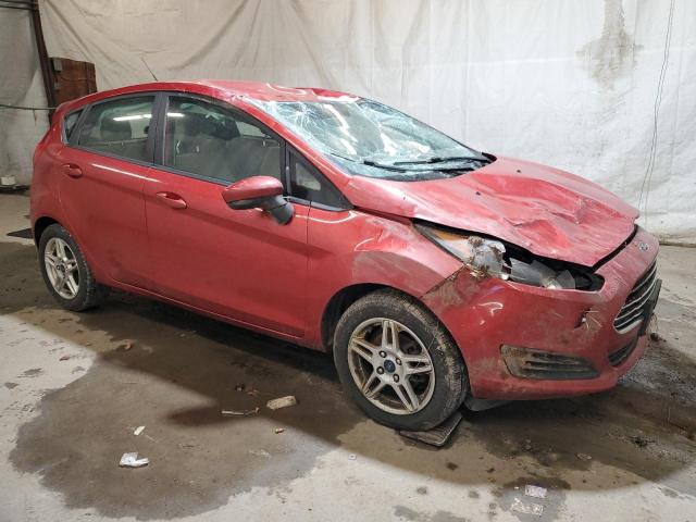 3FADP4EJ4KM138314 - 2019 FORD FIESTA SE RED photo 4