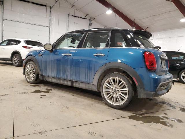 WMW53DK02P2T74512 - 2023 MINI COOPER S BLUE photo 2