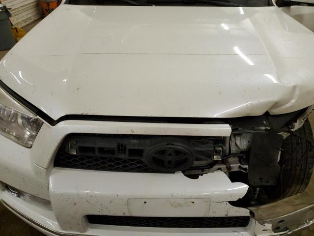 JTEBU5JR3A5016751 - 2010 TOYOTA 4RUNNER SR5 WHITE photo 11