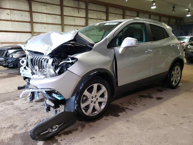 KL4CJCSB6GB550418 - 2016 BUICK ENCORE SILVER photo 1