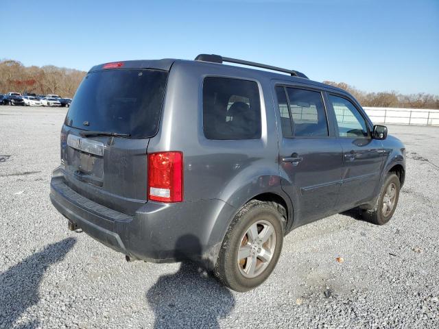 5FNYF3H44AB021463 - 2010 HONDA PILOT EX GRAY photo 3