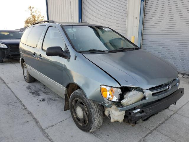 4T3ZF13C8YU184998 - 2000 TOYOTA SIENNA LE GRAY photo 4