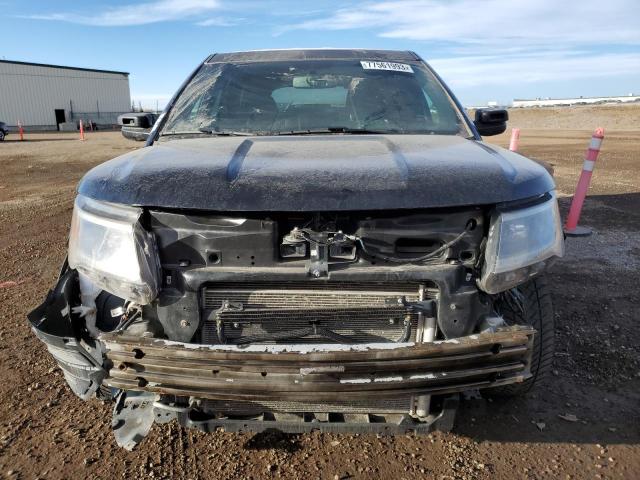 1FM5K8AR3HGC72410 - 2017 FORD EXPLORER POLICE INTERCEPTOR BLACK photo 5