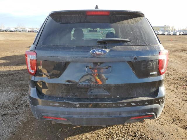 1FM5K8AR3HGC72410 - 2017 FORD EXPLORER POLICE INTERCEPTOR BLACK photo 6