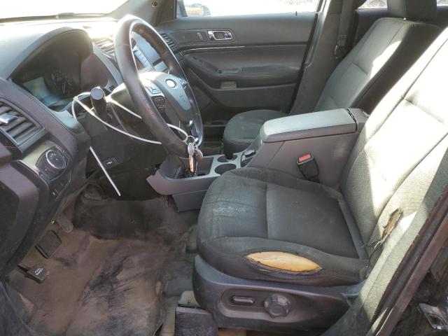 1FM5K8AR3HGC72410 - 2017 FORD EXPLORER POLICE INTERCEPTOR BLACK photo 7