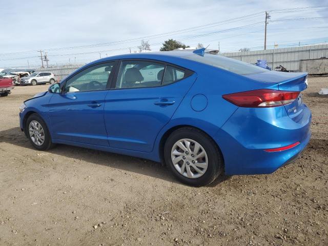 KMHD74LF8HU395856 - 2017 HYUNDAI ELANTRA GT SE BLUE photo 2