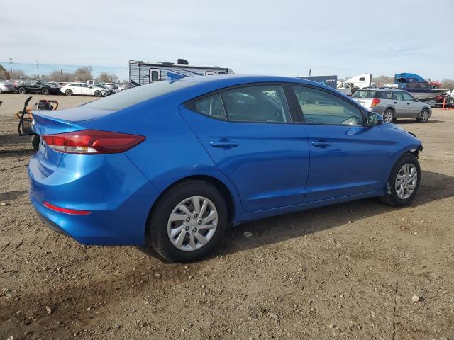 KMHD74LF8HU395856 - 2017 HYUNDAI ELANTRA GT SE BLUE photo 3