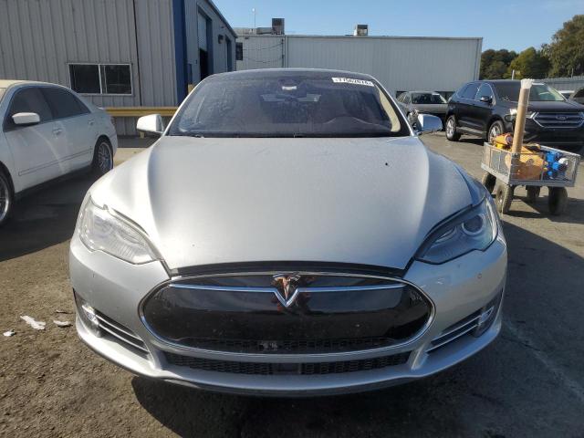 5YJSA1H10EFP63248 - 2014 TESLA MODEL S SILVER photo 5