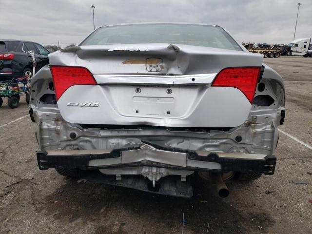 19XFA1F52AE031002 - 2010 HONDA CIVIC LX SILVER photo 6