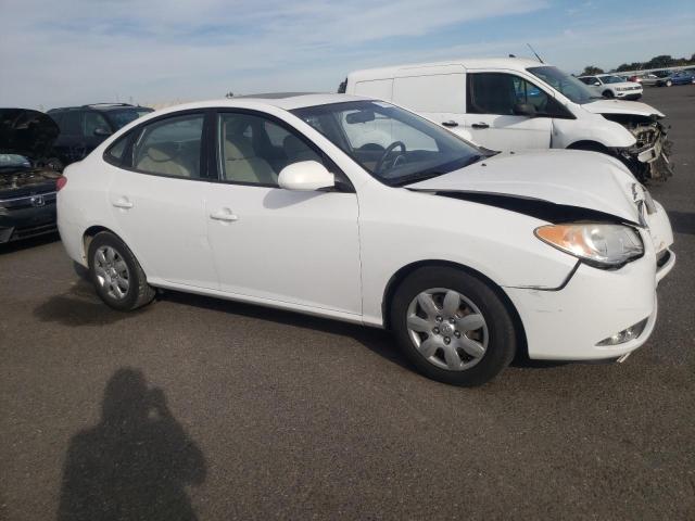 KMHDU46D98U363923 - 2008 HYUNDAI ELANTRA GLS WHITE photo 4