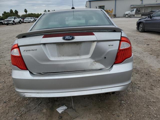 3FAHP0HA1AR247949 - 2010 FORD FUSION F SE SILVER photo 6