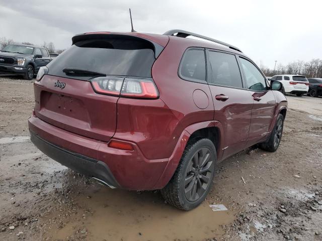 1C4PJMDX8KD336839 - 2019 JEEP CHEROKEE LIMITED BURGUNDY photo 3