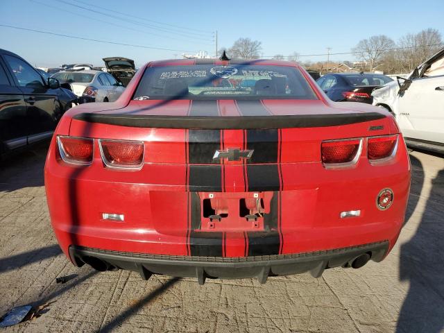 2G1FK1EJ2A9124458 - 2010 CHEVROLET CAMARO SS RED photo 6