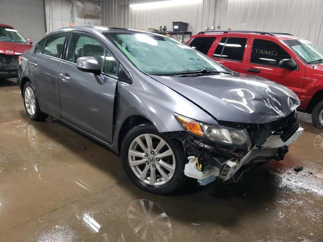 19XFB2F82CE009047 - 2012 HONDA CIVIC EX GRAY photo 4