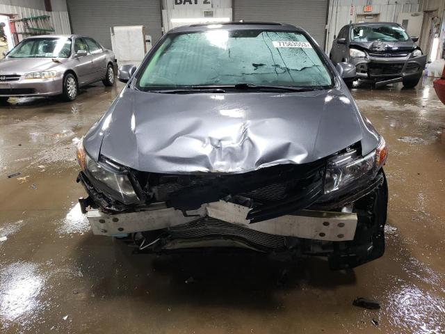 19XFB2F82CE009047 - 2012 HONDA CIVIC EX GRAY photo 5