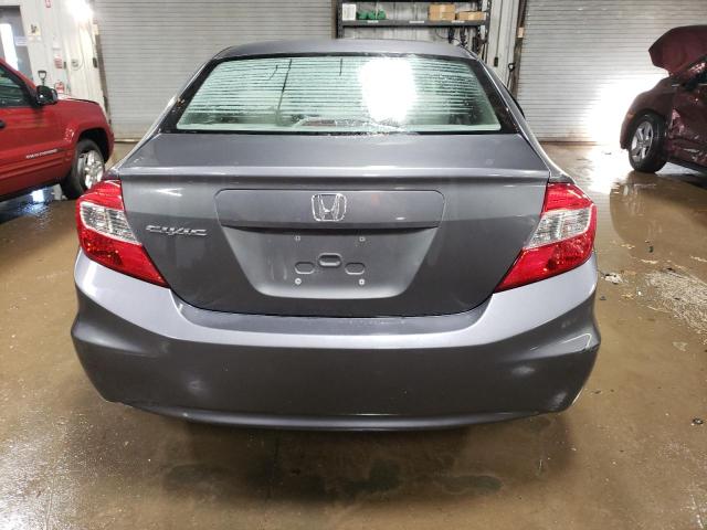 19XFB2F82CE009047 - 2012 HONDA CIVIC EX GRAY photo 6