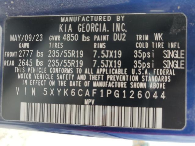 5XYK6CAF1PG126044 - 2023 KIA SPORTAGE X LINE BLUE photo 14