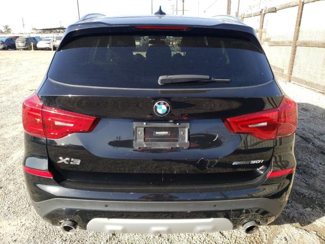 5UXTR7C55KLF27795 - 2019 BMW X3 SDRIVE30I BLACK photo 6
