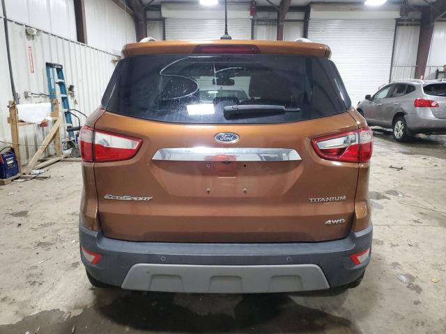 MAJ6P1WL8JC194005 - 2018 FORD ECOSPORT TITANIUM BROWN photo 6