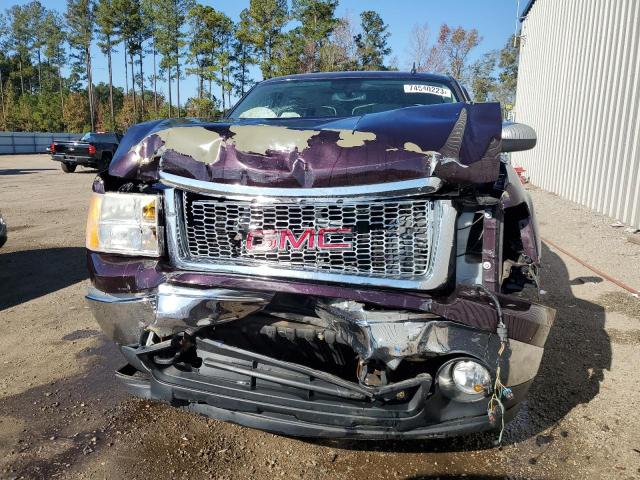 2GTEK13M581221534 - 2008 GMC SIERRA K1500 BURGUNDY photo 5